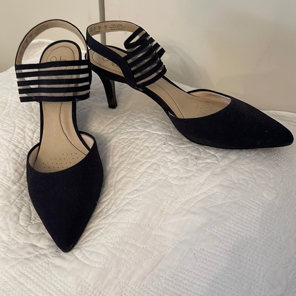 Navy shoes